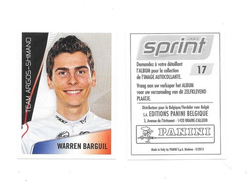 Vignette 017 sprint 2013 - n°017,