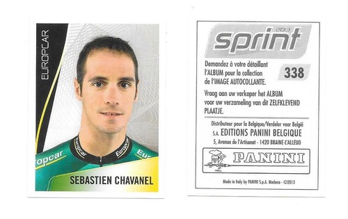 Vignette 338 sprint 2013 - n°338,