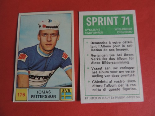 176 tomas pettersson - 176, panini
